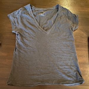 Dark grey free people t shirt